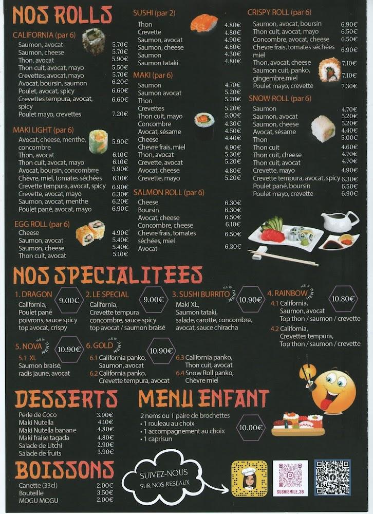 Sushi Smile - Menu Image 3